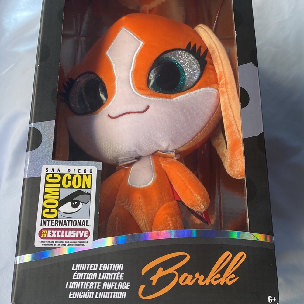Miraculous LadyBug Barkk plush Comic Con Exclusive doll